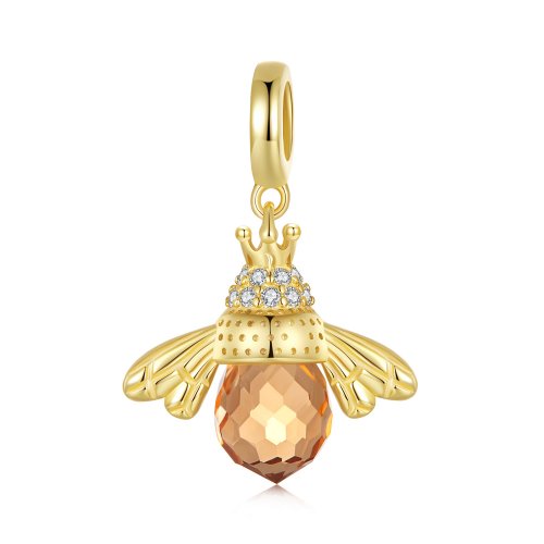 Colgante de Abeja Dorada estilo Pandora - SCC035-B