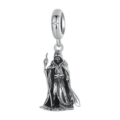 Colgante de la muerte con varita mágica estilo PANDORA - SCC2900
