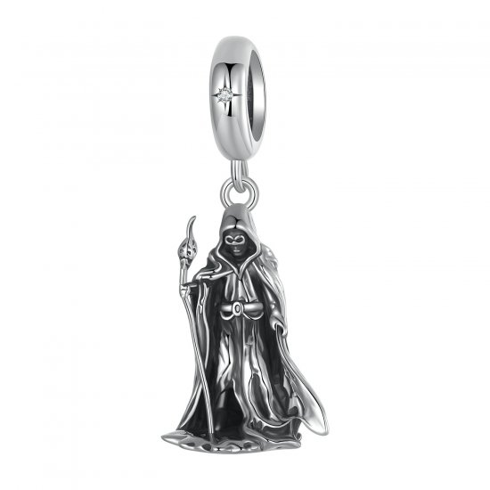 Colgante de la muerte con varita mágica estilo PANDORA - SCC2900 - Haga click en la imagen para cerrar