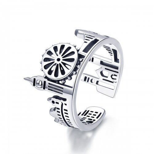 Anillo de plata estilo Pandora London - SCR474