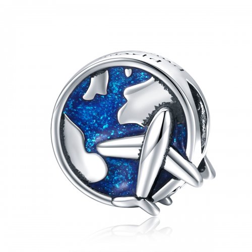 Charm de Plata Pandora Style World Voyage - SCC1568