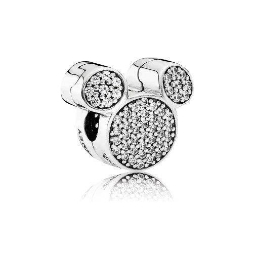 Clip en plata de ley Orejas de Mickey Mouse PANDORA