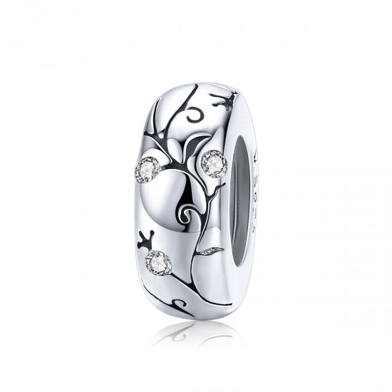 Charm Separador de Estilo Pandora en Plata con Patrón Clásico - SCC1559 - Haga click en la imagen para cerrar