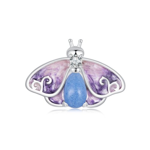 Cuentas de mariposa con degradado luminoso estilo PANDORA - SCC2732