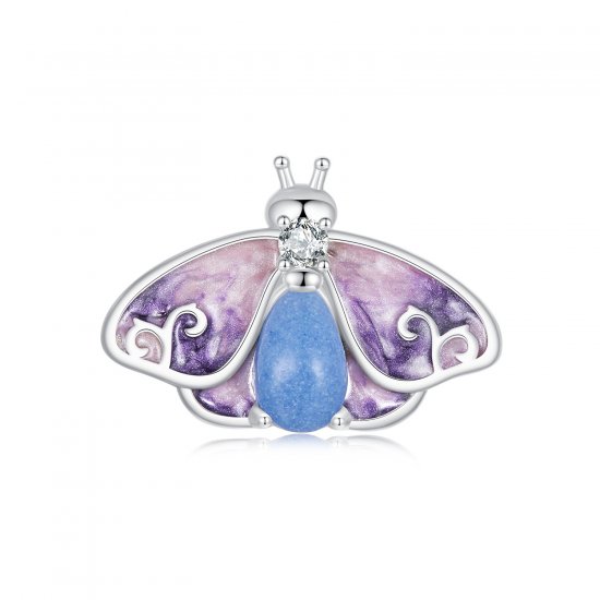 Cuentas de mariposa con degradado luminoso estilo PANDORA - SCC2732 - Haga click en la imagen para cerrar