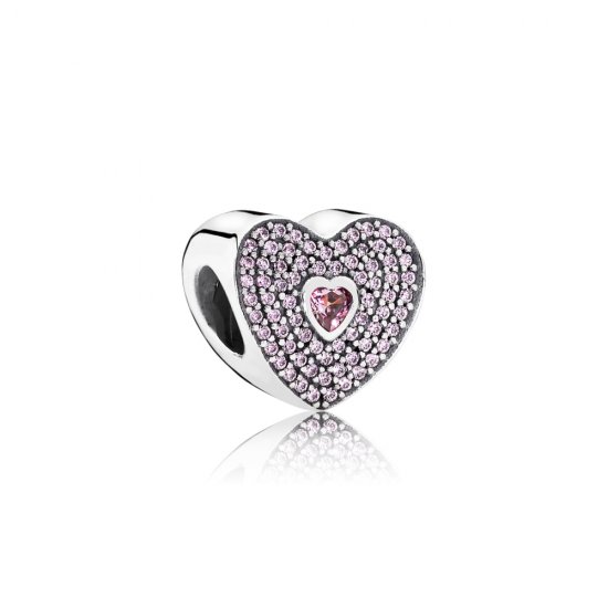 Charm Sweetheart 791555CZS Charms PANDORA - Haga click en la imagen para cerrar