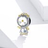 Charm estilo Pandora con reloj mágico - BSC320