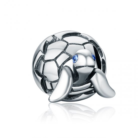 Charm de tortuga recién nacida de plata estilo Pandora - SCC192 - Haga click en la imagen para cerrar