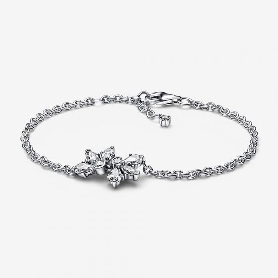 Pulsera de cadena PANDORA Sparkling Herbarium Cluster - 592398C01 - Haga click en la imagen para cerrar