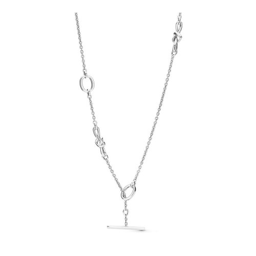 Collar PANDORA Knotted Heart T-Bar 398080