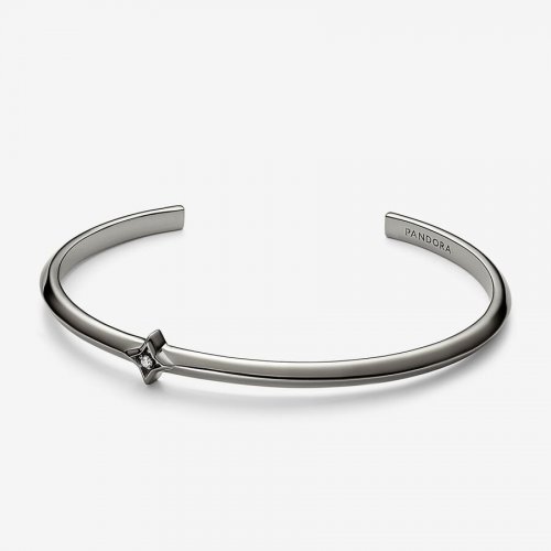 Brazalete abierto con estrella brillante de Pandora - 542767C01