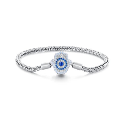 Cadena básica de la diosa guardiana Fátima estilo PANDORA - BSB159