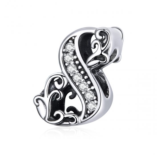 Charm de Plata con Estilo Pandora Número 8 - SCC1418-8 - Haga click en la imagen para cerrar