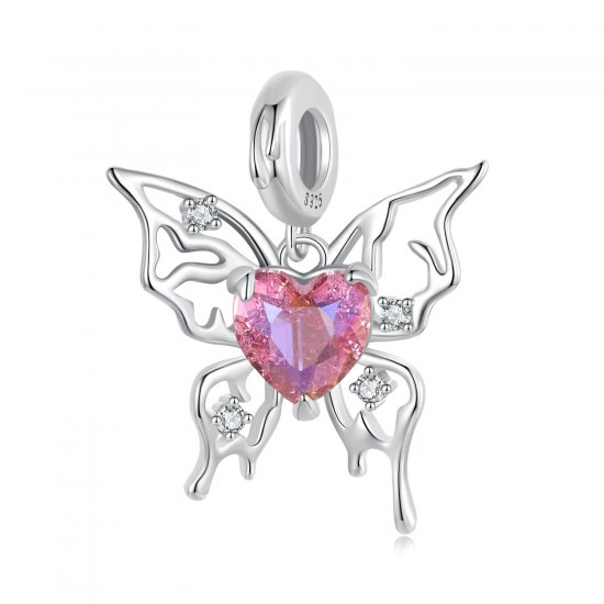 Charm de mariposa sangrienta estilo PANDORA - SCC2696 - Haga click en la imagen para cerrar