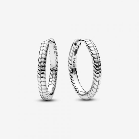 Pendientes de aro con dijes pequeños de Pandora Moments - 292728C00 - Haga click en la imagen para cerrar