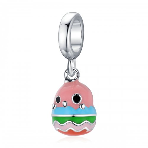 Pendiente colgante de pájaro divertido estilo Pandora - SCC1935