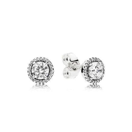 Pendientes PANDORA en plata de ley Elegancia Clásica - 296272CZ