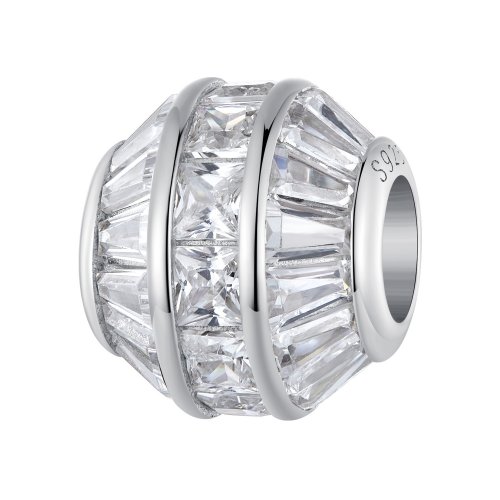 Estos aretes de estilo Pandora con diseño de tulipanes - BSE873