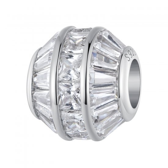Estos aretes de estilo Pandora con diseño de tulipanes - BSE873 - Haga click en la imagen para cerrar