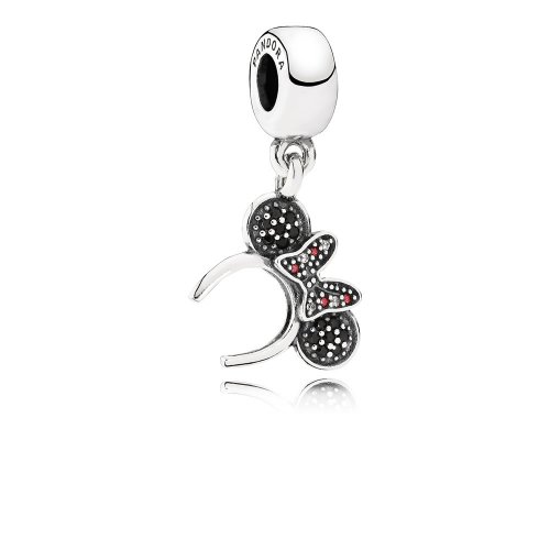 Charm colgante en plata de ley Diadema Minnie - PANDORA