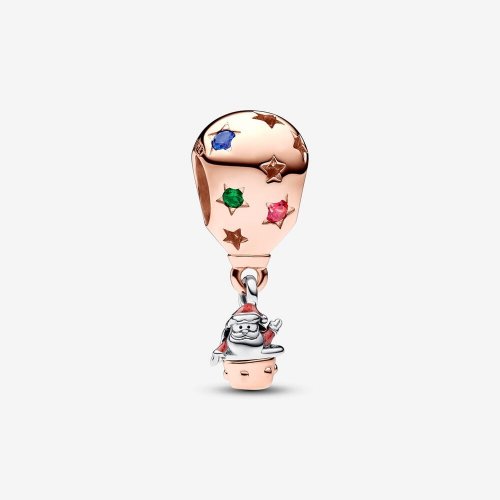 Charm Pandora Santa Claus en Globo Aerostático - 782976C01