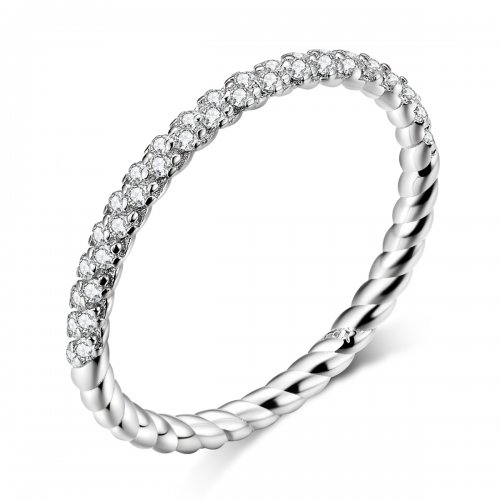 Anillo de Amor de Plata Estilo Pandora - SCR624