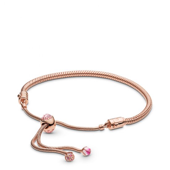Pulsera PANDORA Flor de flor de durazno 588093NCCMX - Haga click en la imagen para cerrar