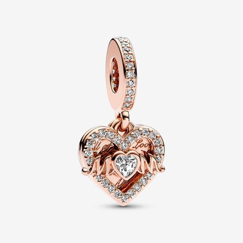 Charm Colgante Pandora Corazón y Mamá - 789402C01