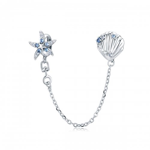Pulsera de seguridad estilo Pandora Deep Sea Star - SCC1478 Pulsera de seguridad estilo Pandora Deep Sea Star - SCC1478