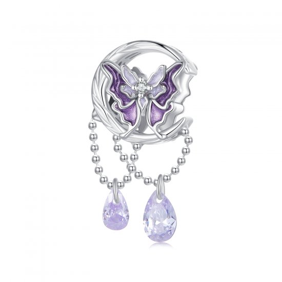 Pandora Estilo Encanto de Mariposa Lunar - SCC2545 - Haga click en la imagen para cerrar