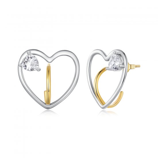 Anillo estilo Pandora con diseño de Pensamiento - BSR452-E - Haga click en la imagen para cerrar