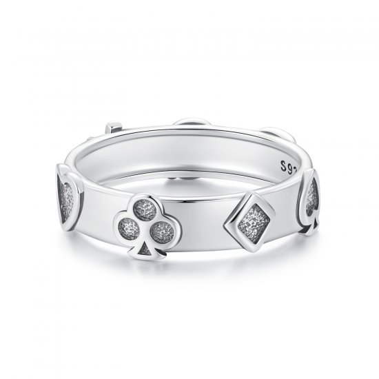 Anillo de póquer estilo PANDORA - SCR1036 - Haga click en la imagen para cerrar