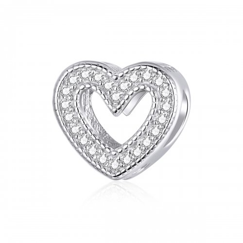Pulsera inteligente de estilo Pandora con dije de amor - BSC213