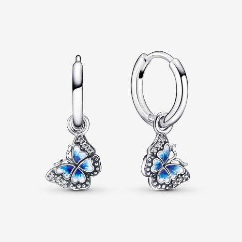 Pendientes de Aro PANDORA Mariposa Azul - 290778C01