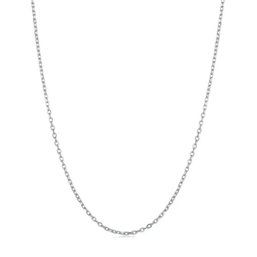 Collar de plata sencillo estilo Pandora - SCA018
