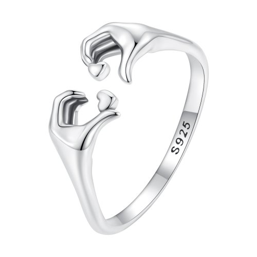 Anillos de compromiso estilo Pandora para parejas - SCR902