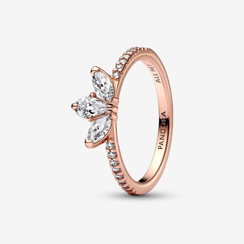 Anillo de Cluster Herbario Brillante PANDORA - 182392C01