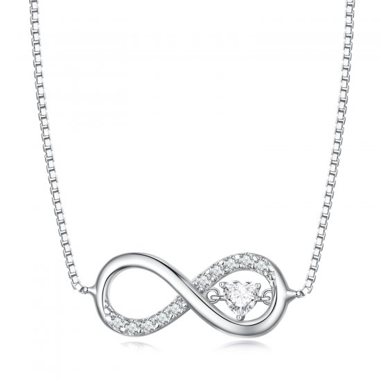 Collar estilo Pandora Infinity - BSN276 - Haga click en la imagen para cerrar