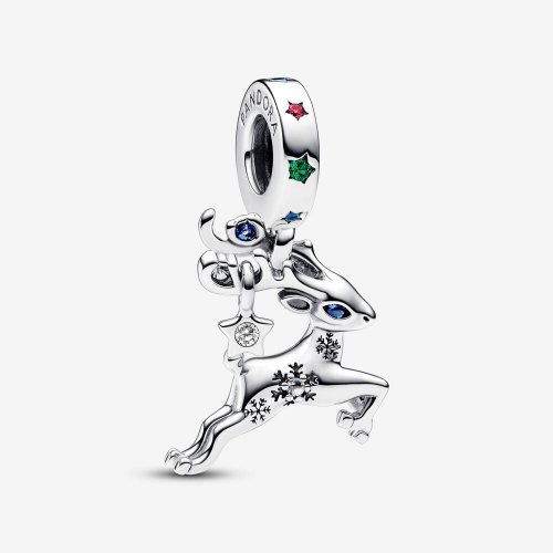 Charm Colgante Pandora Reno de Navidad Mágico - 792826C01