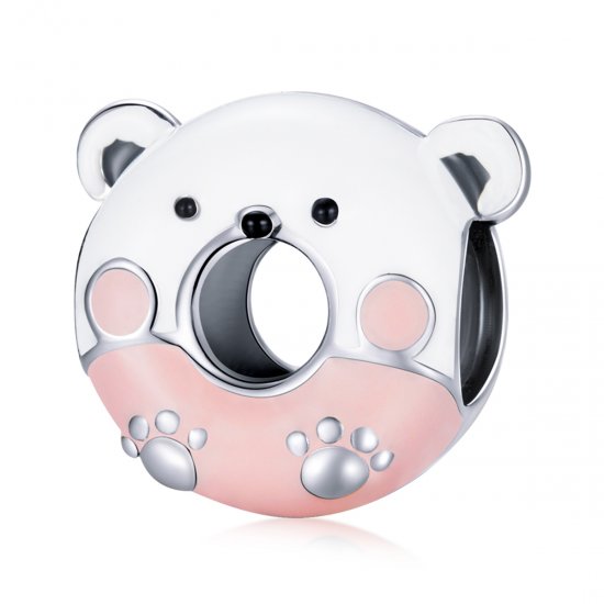 Charm de estilo Pandora con ositos y donas - SCC1876 - Haga click en la imagen para cerrar
