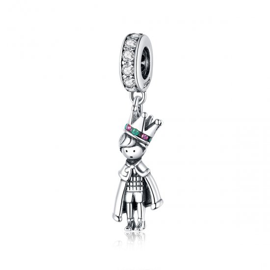 Pendiente colgante de plata estilo Pandora Príncipe del Mar - SCC1584 - Haga click en la imagen para cerrar