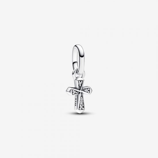 Charm Mini Colgante Cruz Brillante Pandora ME - 793044C01 - Haga click en la imagen para cerrar