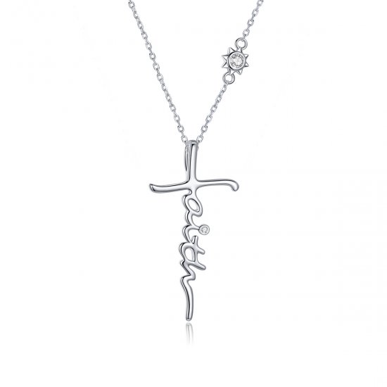 Collar estilo Pandora Fe de la Cruz - BSN231 - Haga click en la imagen para cerrar