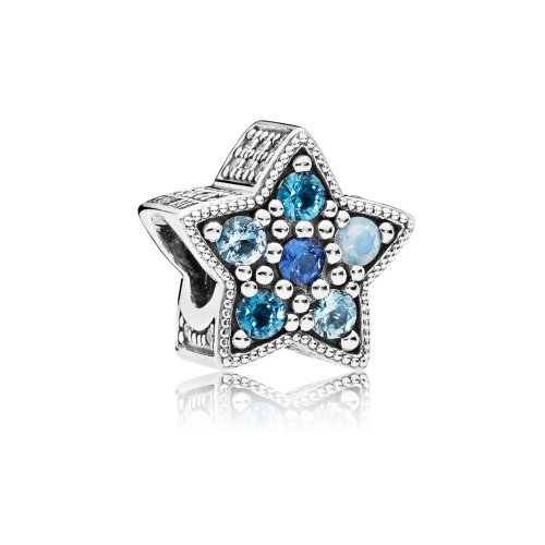Charm en plata de ley Estrella Radiante - PANDORA