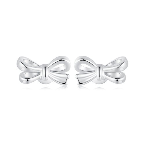 Pendientes de lazo estilo PANDORA - SCE1707