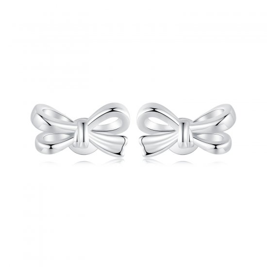 Pendientes de lazo estilo PANDORA - SCE1707 - Haga click en la imagen para cerrar