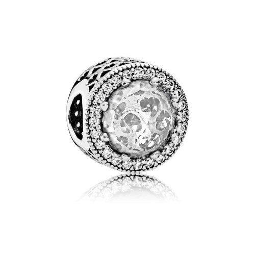 Charm en plata de ley Corazones Radiantes - PANDORA Charm en plata de ley Corazones Radiantes - PANDORA