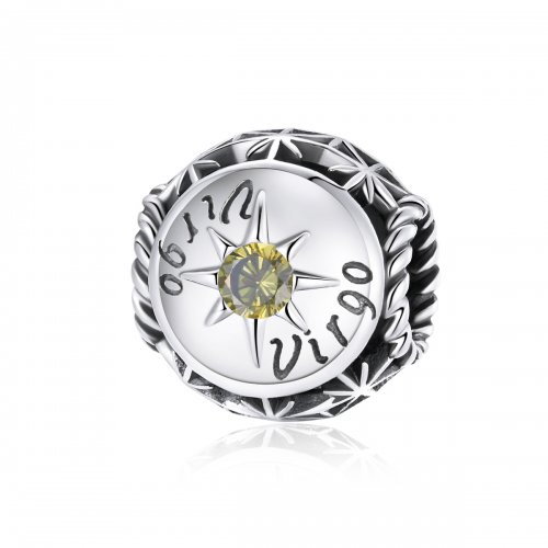 Charm Pandora estilo brillante Virgo - SCC1725-6