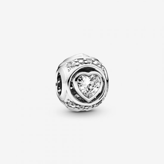 Charm PANDORA Corazón Elevado - 798464C01 - Haga click en la imagen para cerrar