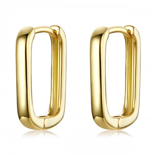 Aretes estilo Pandora con aros franceses - BSE478-B